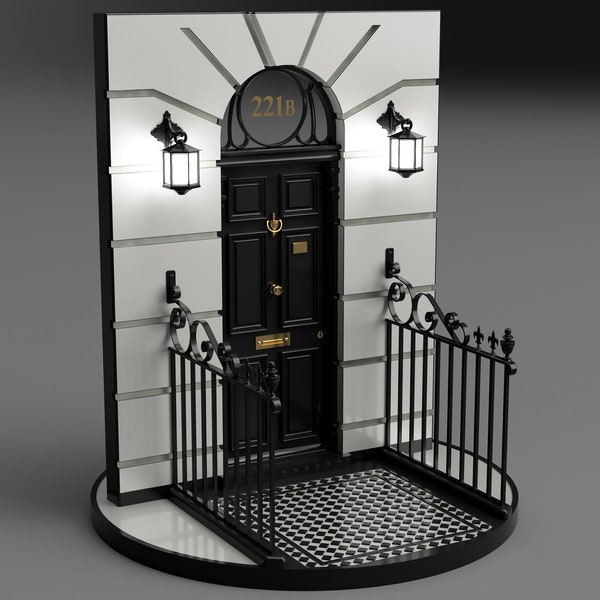 221B Baker Street - 3D print file - Personal Licence