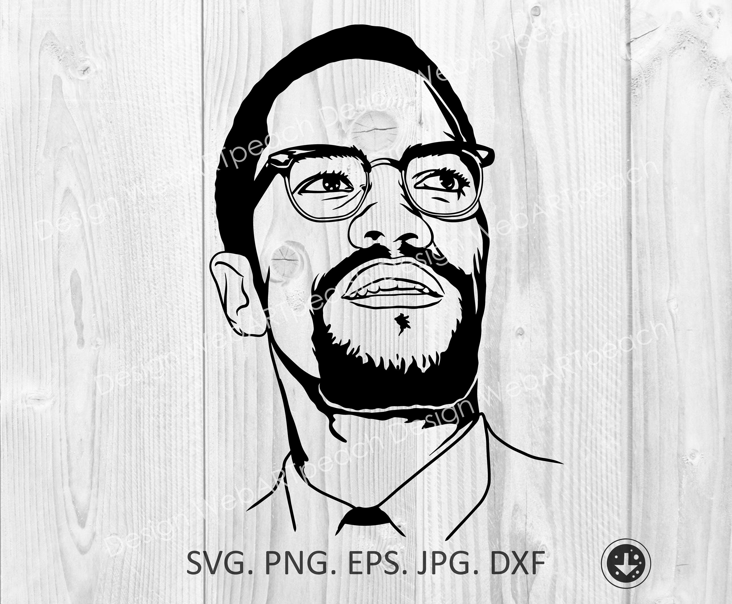 Malcolm X SVG Malcolm X Fist Svgdxf Png Black Lives Matter - Etsy UK