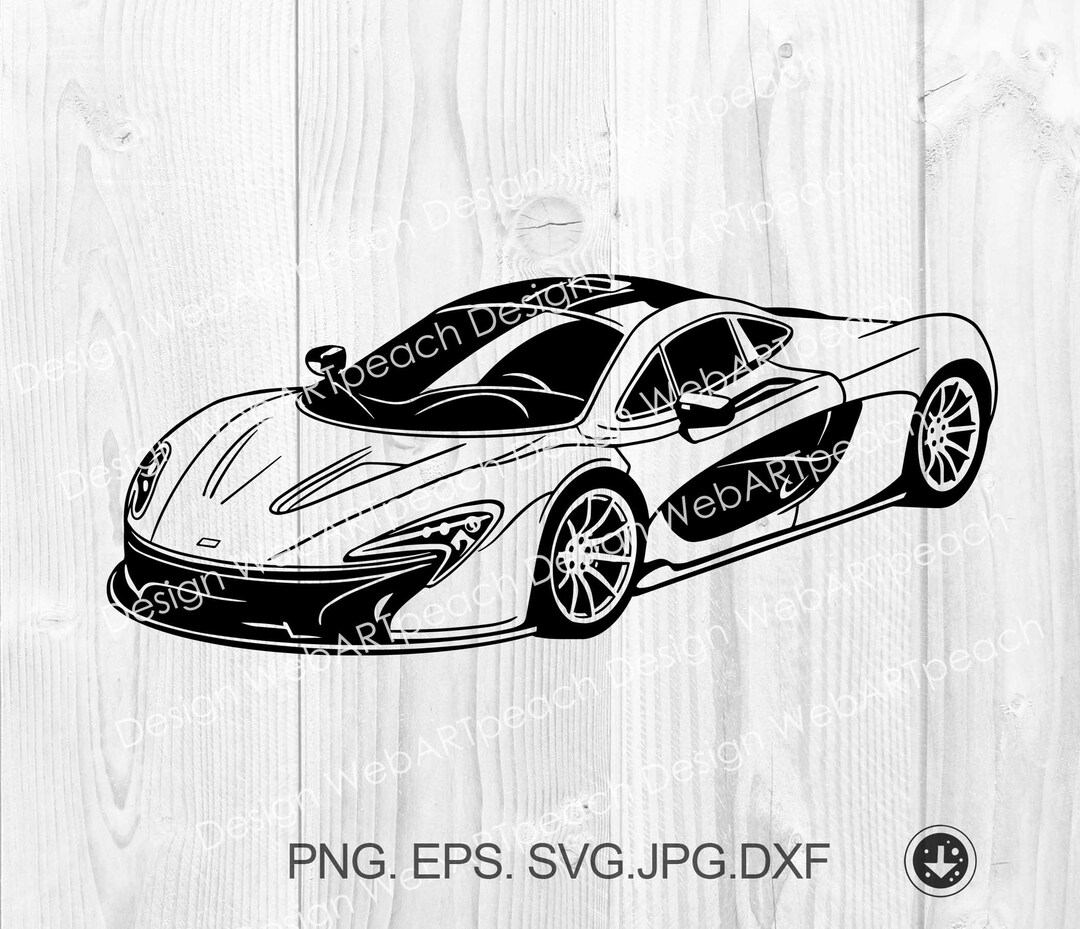 Sports Car Svg Super Car Svg Racing Car Svg Silhouette Etsy