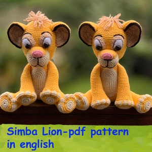 Simba- the lion crochet pattern