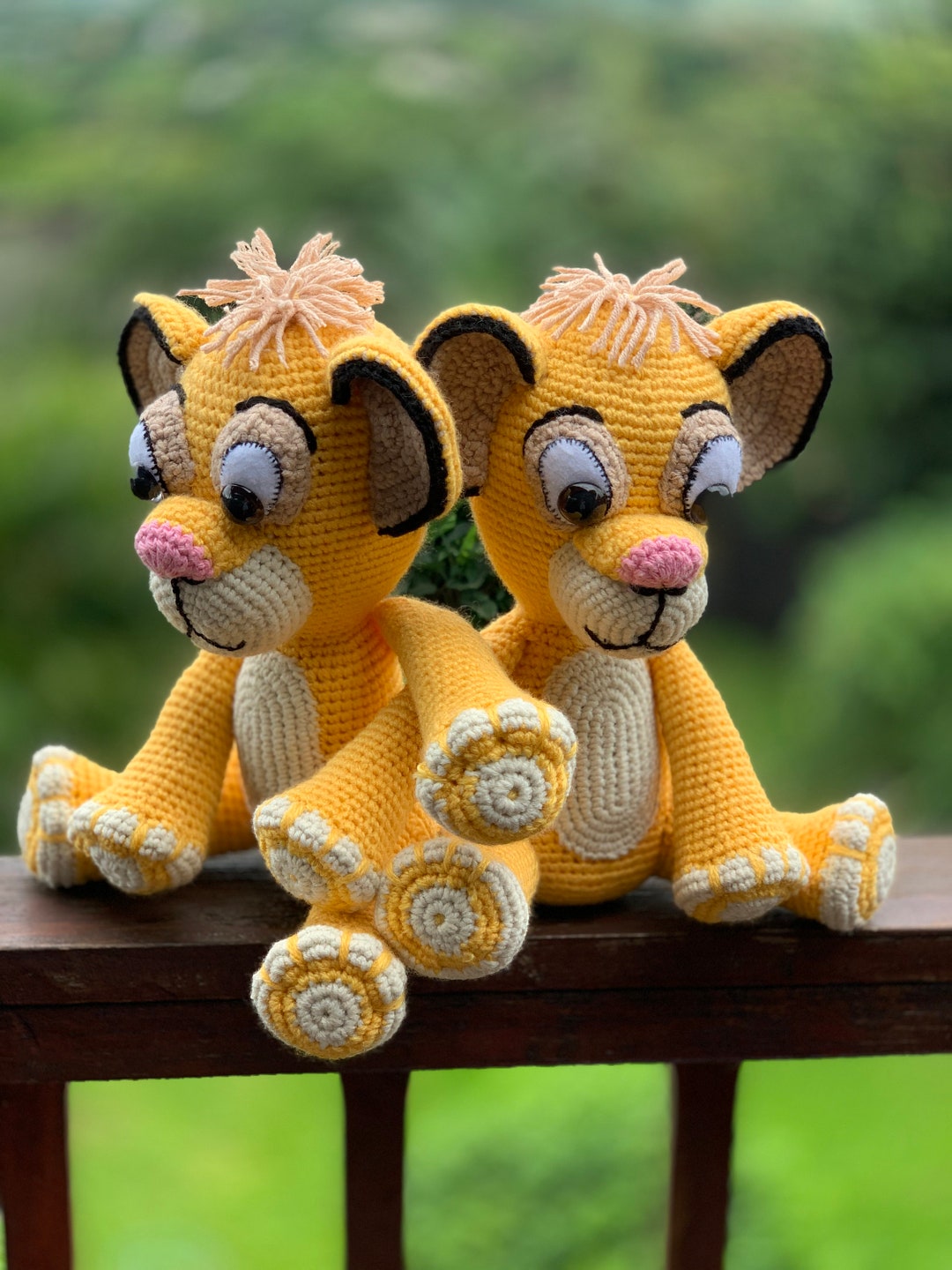 Simba the Lion Crochet Pattern Etsy