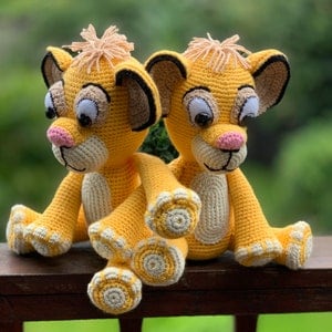Simba- the lion crochet pattern