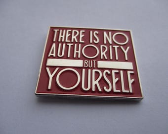 ANARCHO PUNK metal badge (various designs)