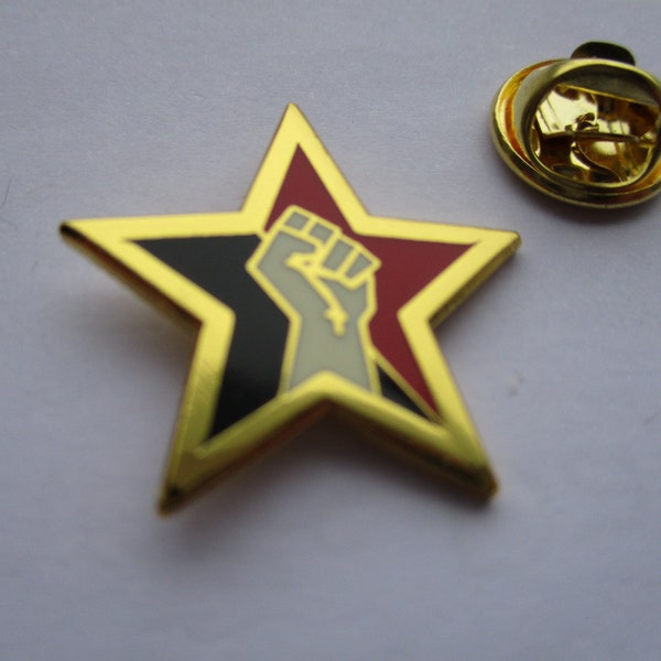 SOCIALIST metal badges (various designs)