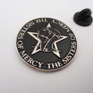 GOTH & POST PUNK metal badges (various bands)