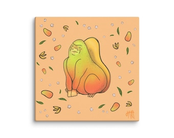 Mangorilla Canvas Print