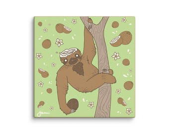 Sloconut Canvas Print