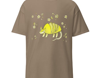 Lemondillo Armadillo T-Shirt: Fruity Funky Graphic Tee