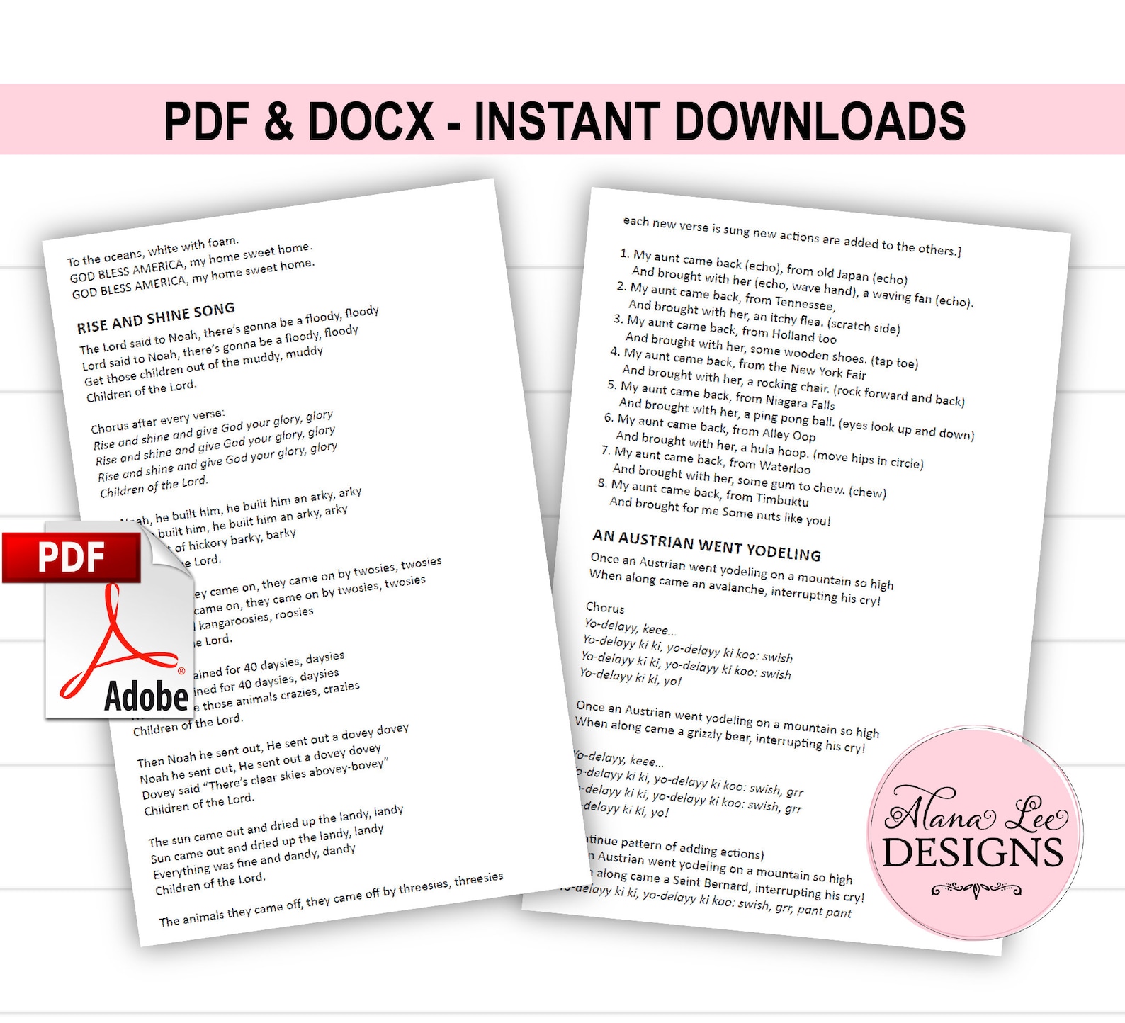 Camp Songbook for LDS Girls Camp / Young Women Camp / Other Youth Camps ...