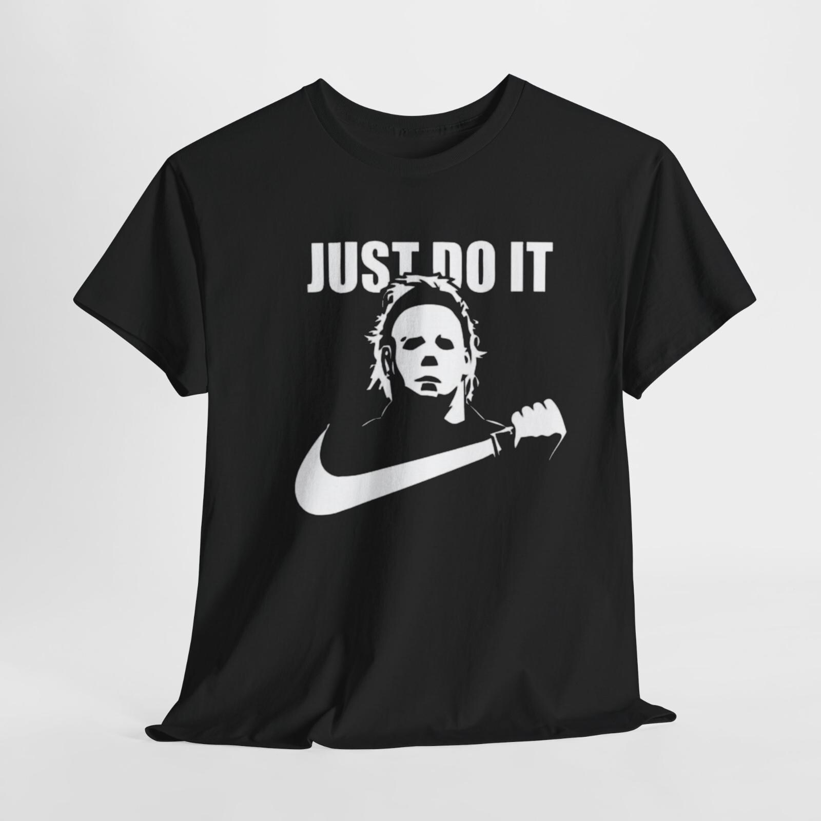 michael myers just do it t shirt
