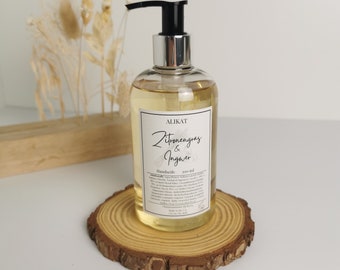 Hand soap lemongrass & ginger, liquid soap 300 ml