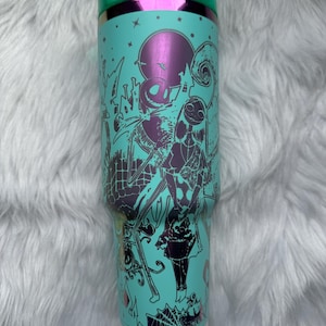 NBC engraved tumbler~ Nightmare Before lover gift~ Insulated hot and cold 40 oz Tumbler ~Custom Engraved Tumbler~