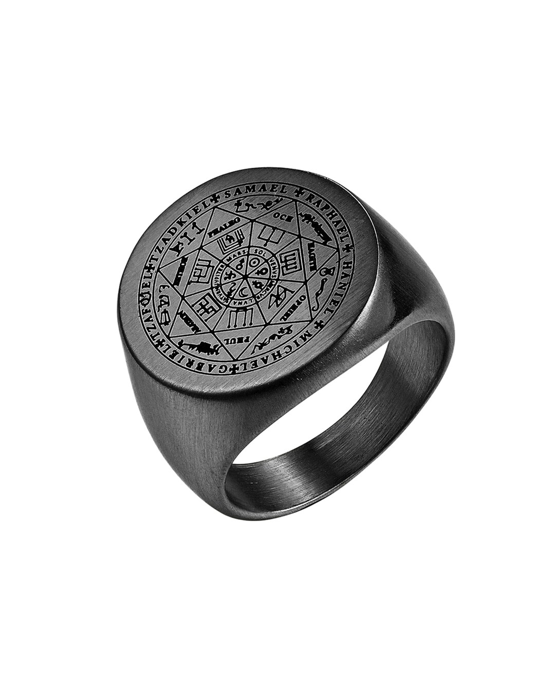 Seven Archangels Ring, Orthodox Ring in 3 Colors Etsy