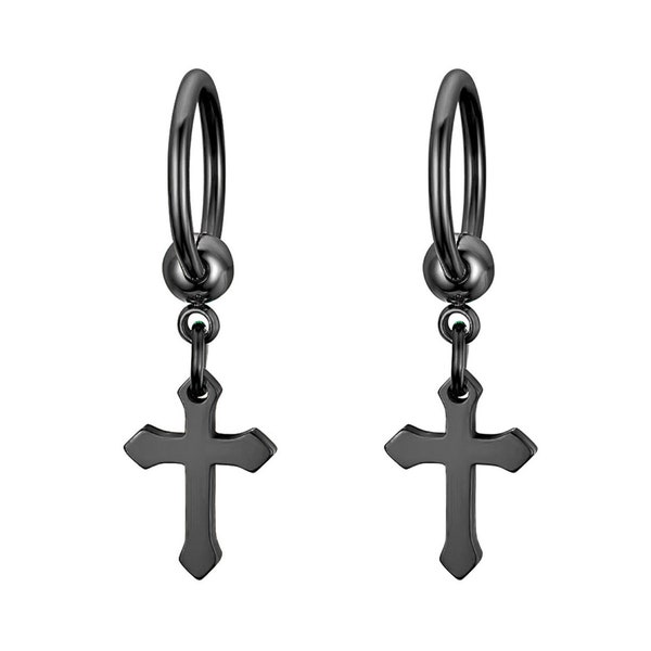 Cross Earrings Etsy
