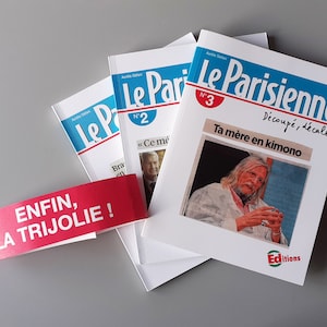 Pack of 3 books Le Parisienne la Trijolie