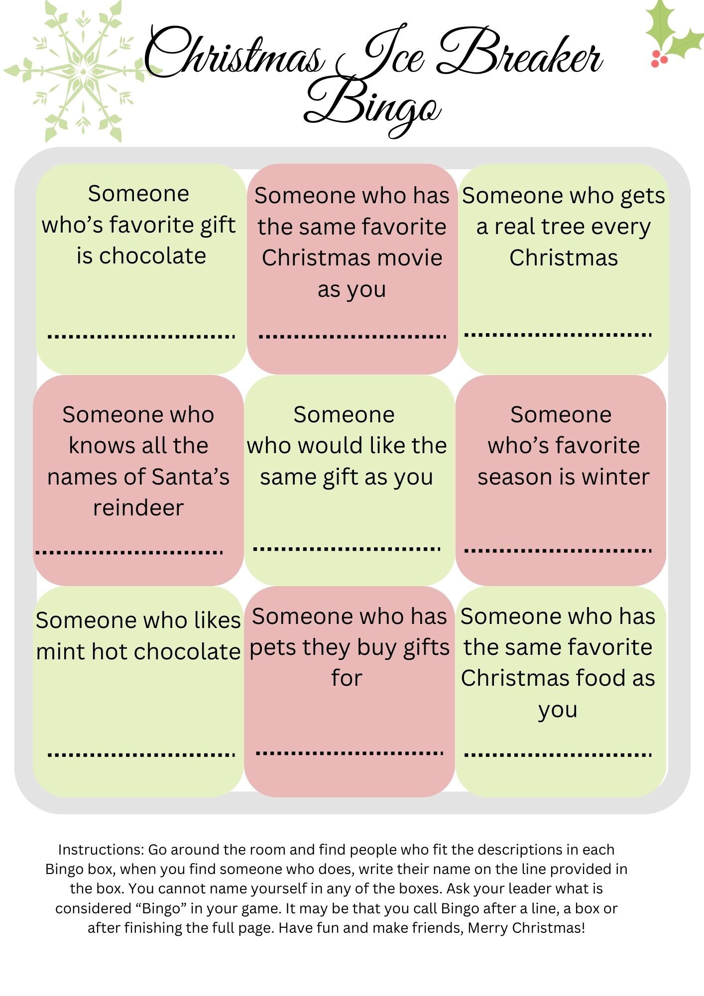 kid-s-christmas-ice-breaker-bingo-party-game-etsy