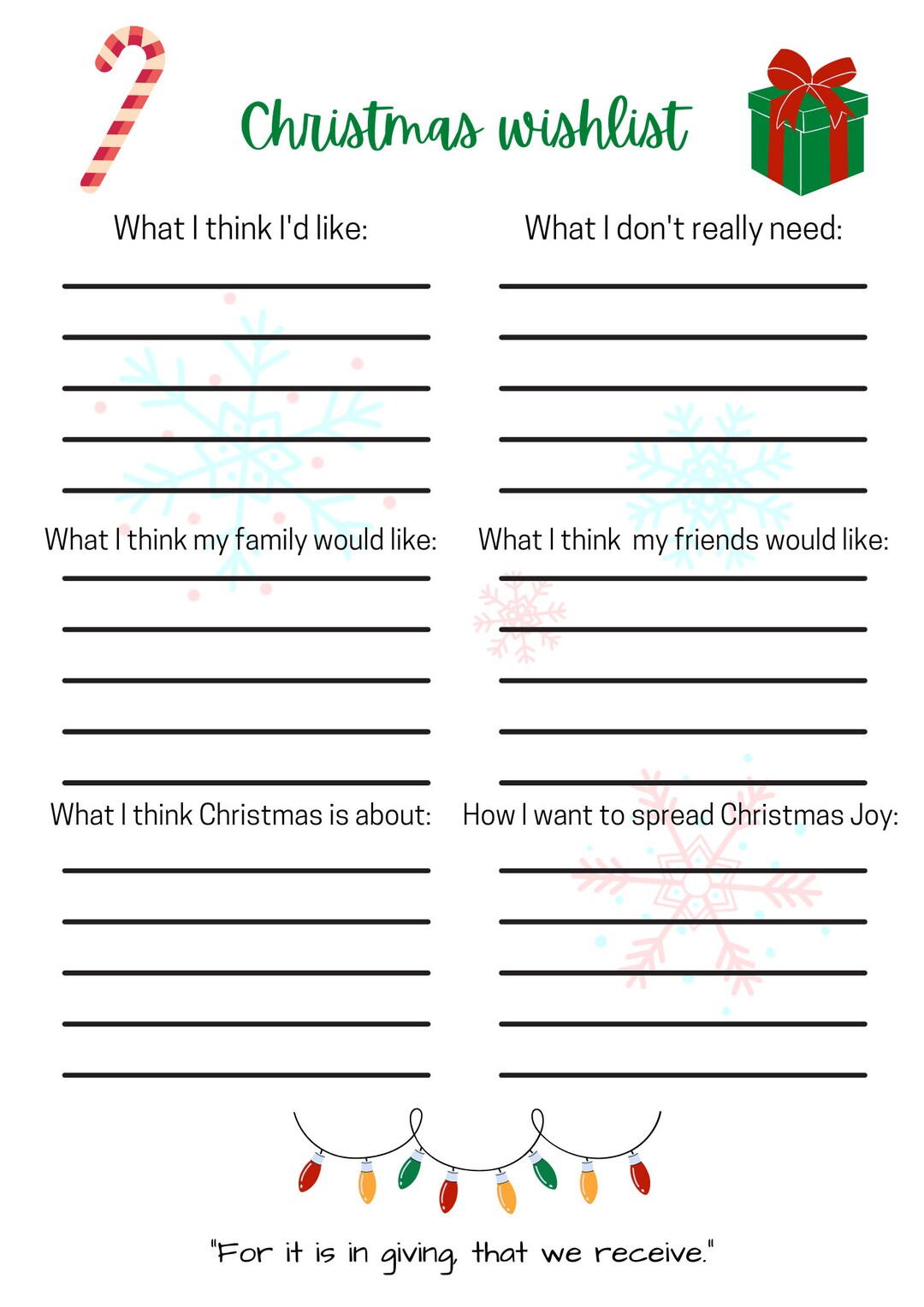 A Christmas Wishlist for Giving - Etsy