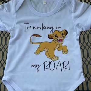 Working On My Roar PNG