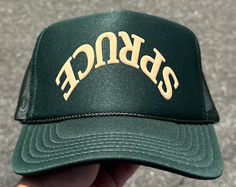 Custom Foam PUFF Print Trucker Hats, Mesh Back Trucker Hats,5 Panel Hats, Personalized Foam Hat, Custom Caps, 3D Puff Print, Baseball Cap