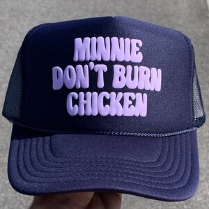 Custom Puff Print Trucker Hat, 3D, Personalized Foam Hat, Mesh Back, Cap image 9
