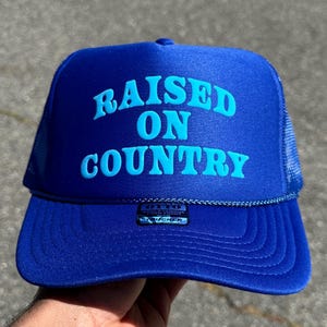 Custom Puff Print Trucker Hat, Custom Foam Trucker Hat, Personalized Foam Hat, 3D Puff Print Mesh Back Trucker Hat, Custom Trucker Cap