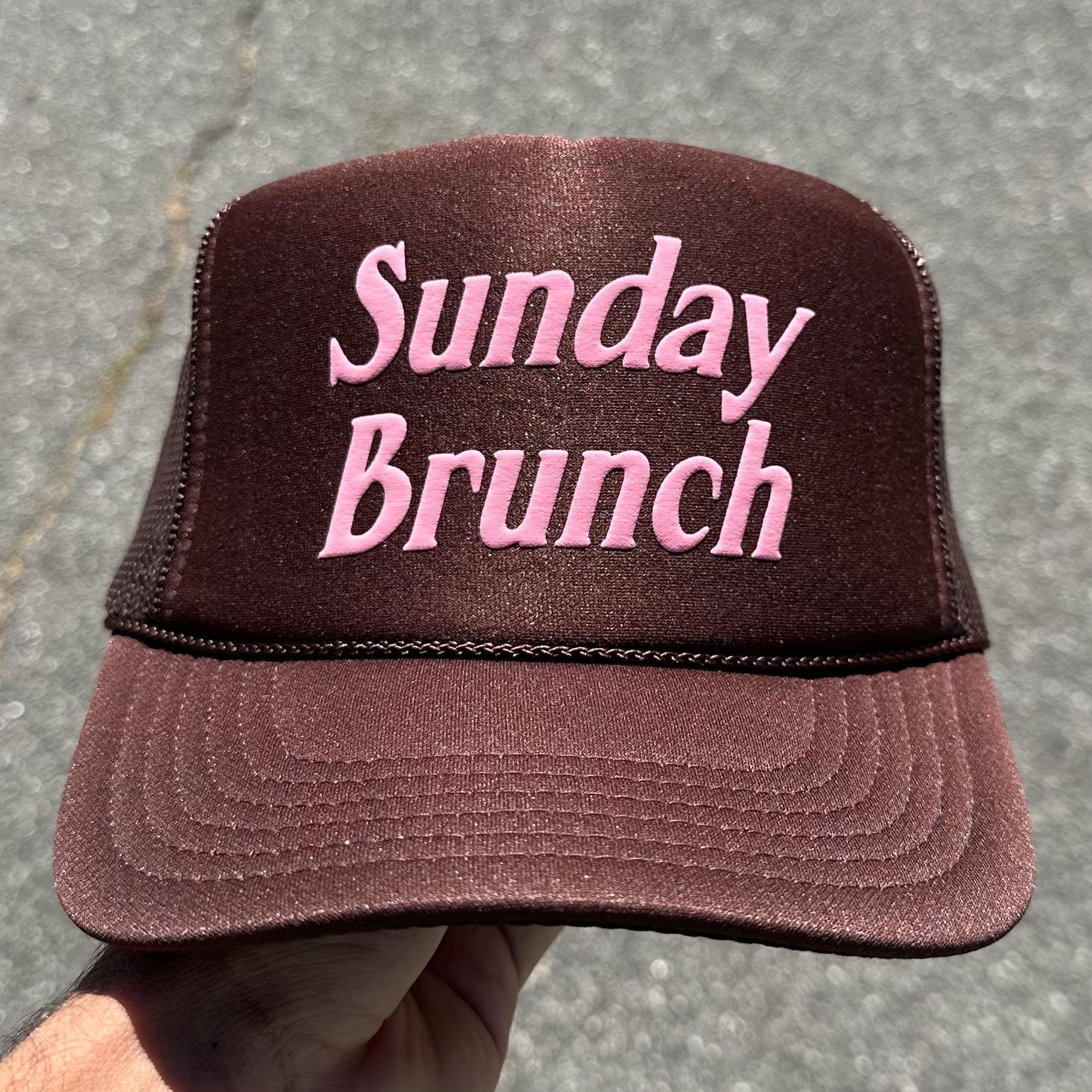 【Sundayoffclub】 SOC Puff Print Trucker Cap - Black Black Puff Print [OG Logo] Foam Trucker Hat – Shop The Homies