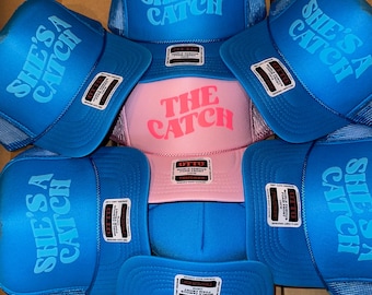 Custom Puff Print Trucker Hat, Friend Gifts, Vacations, Trips, Bachelorette Party, Viral, Gen Z