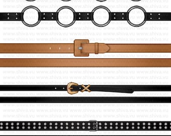 IMVU Belt Texture Bundle 2 | Sims Clothing Details | Second Life easy drop on texture