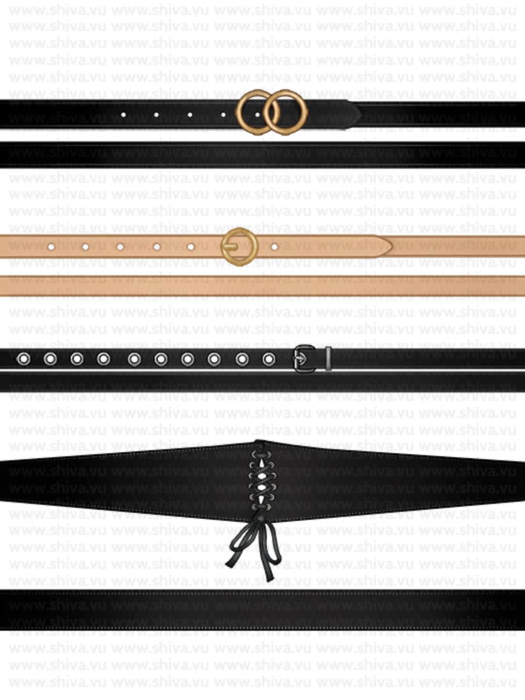 IMVU Belt Texture Bundle 3 Sims Clothing Details Second Life Easy Drop