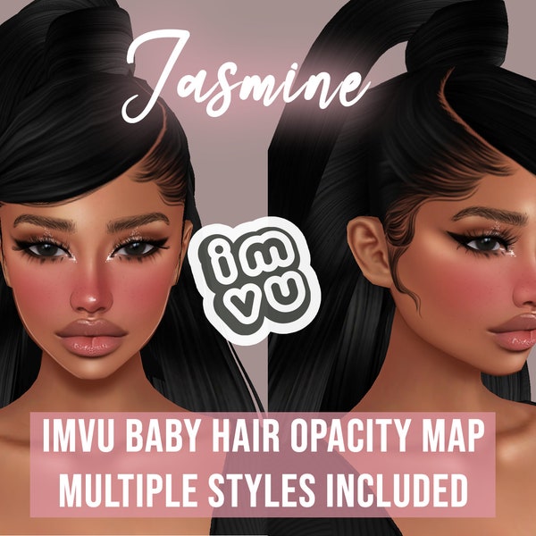 Baby Hair Opacity Map - Etsy