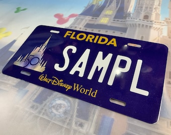 Walt Disney World nummerplaat 50e verjaardag