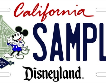 Targa del 100° anniversario di Disneyland in California