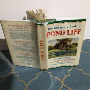 Observers book of pond life 1st edition 1956