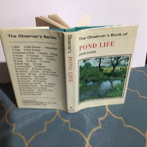 Observers book of pond life 1972