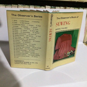 Observers book of sewing 1st edition 1975