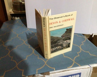 Livre des observateurs du Devon et des Cornouailles 1ère édition 1980