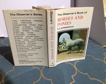 Observers book of horses & ponies 1971