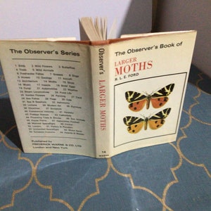Observers book of larger moths 1974 image 1