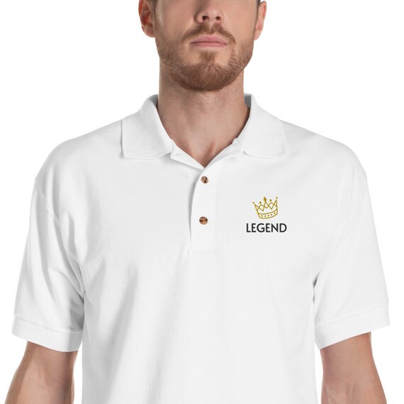 Legend Crown Polo Shirt - Etsy