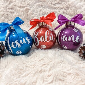 Personalized Christmas ball