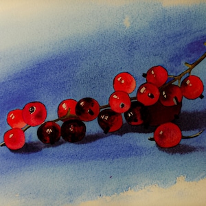 Original watercolor painting, signed by the artist (18,5 x 28 cm)