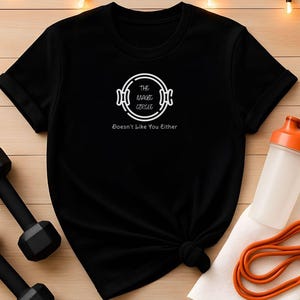 Pilates T-Shirt: Der magische Kreis mag dich nicht - Fitness Geschenk