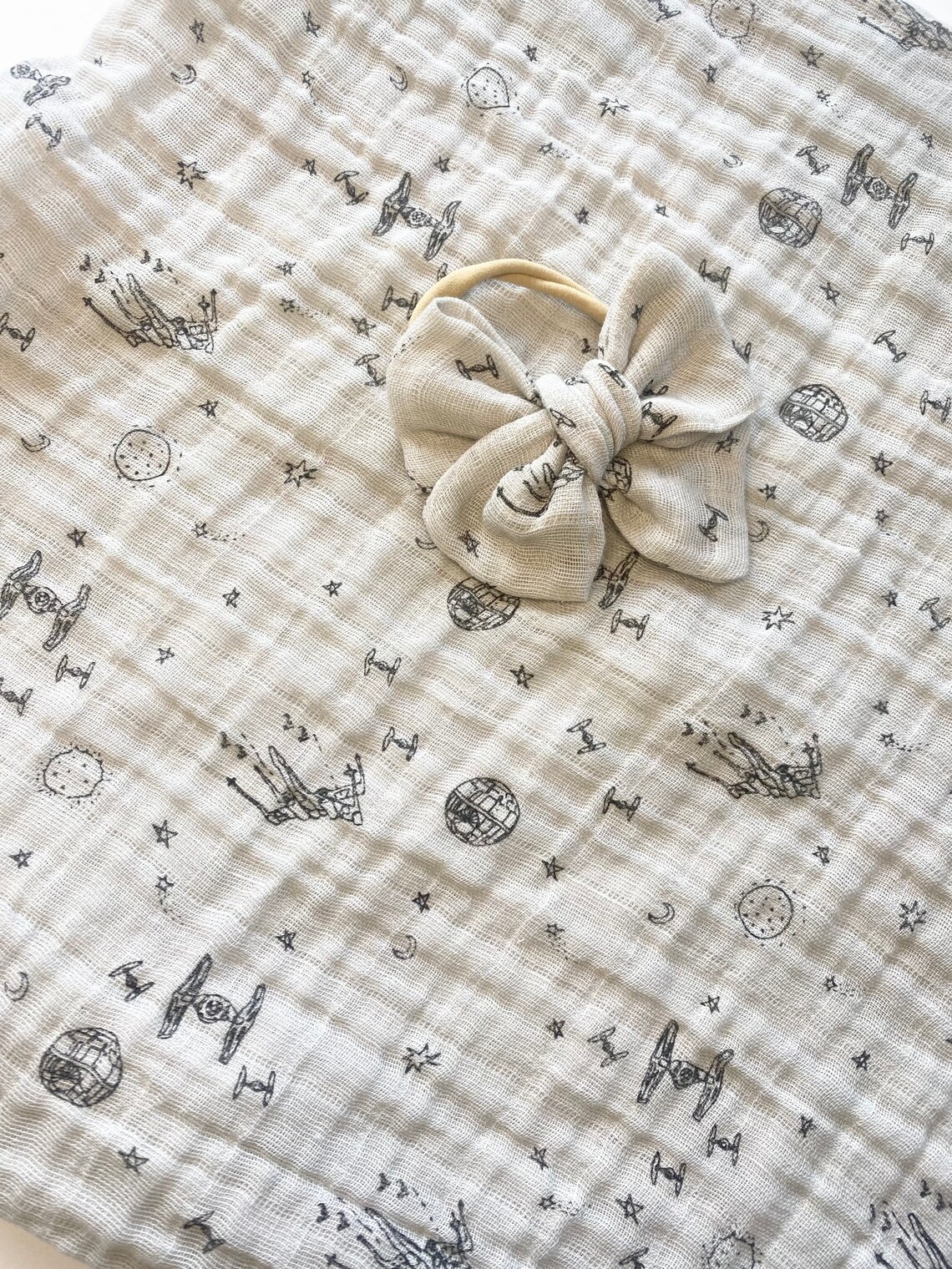 Starwars Muslin Swaddle Blanket Disney Swaddle Blanket Etsy