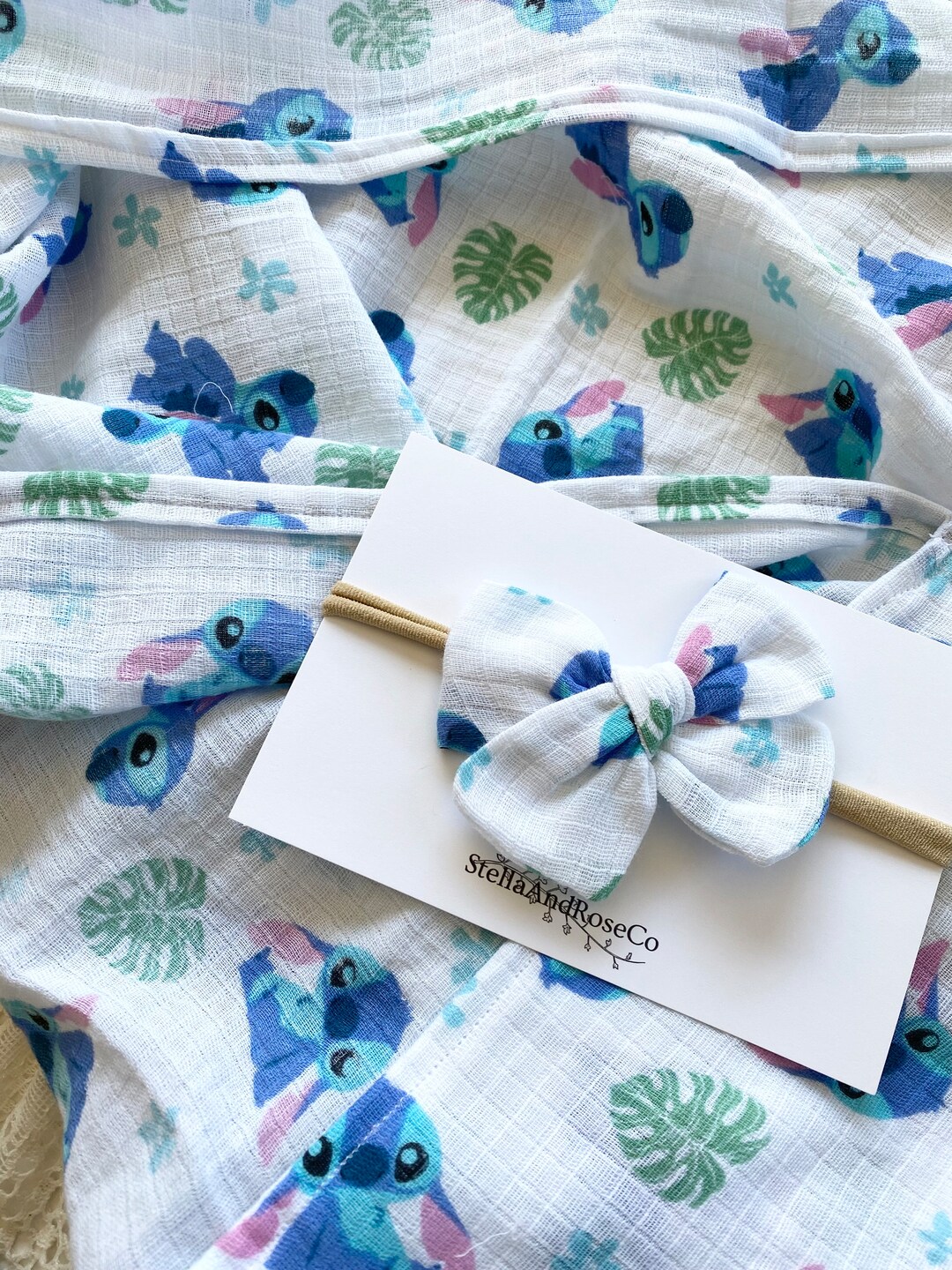 Lilo and Stitch Swaddle Disney Swaddle Disney Muslin Swaddle Etsy