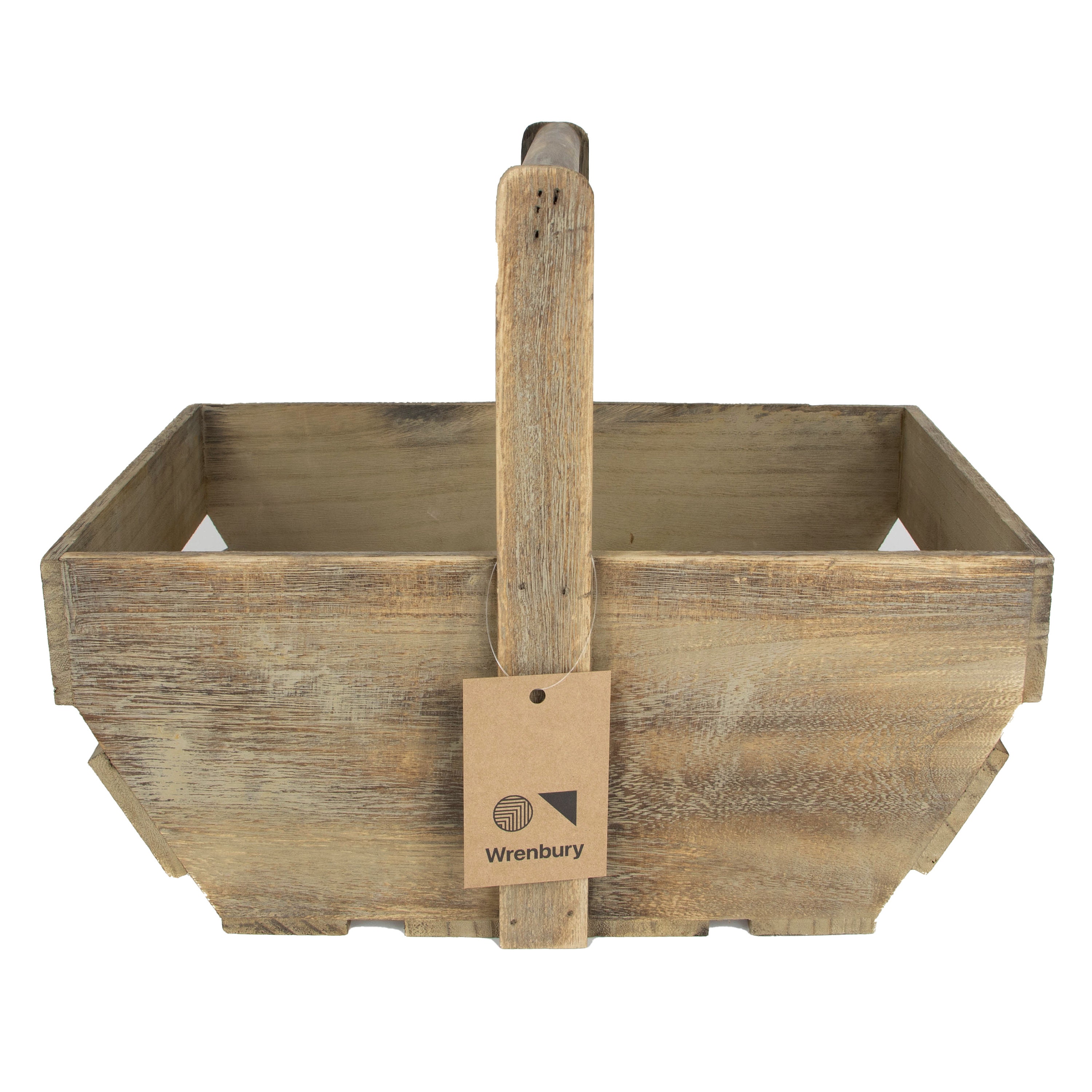Oak Effect Garden Trug Basket Veg Trug Wooden Vegetable Etsy UK