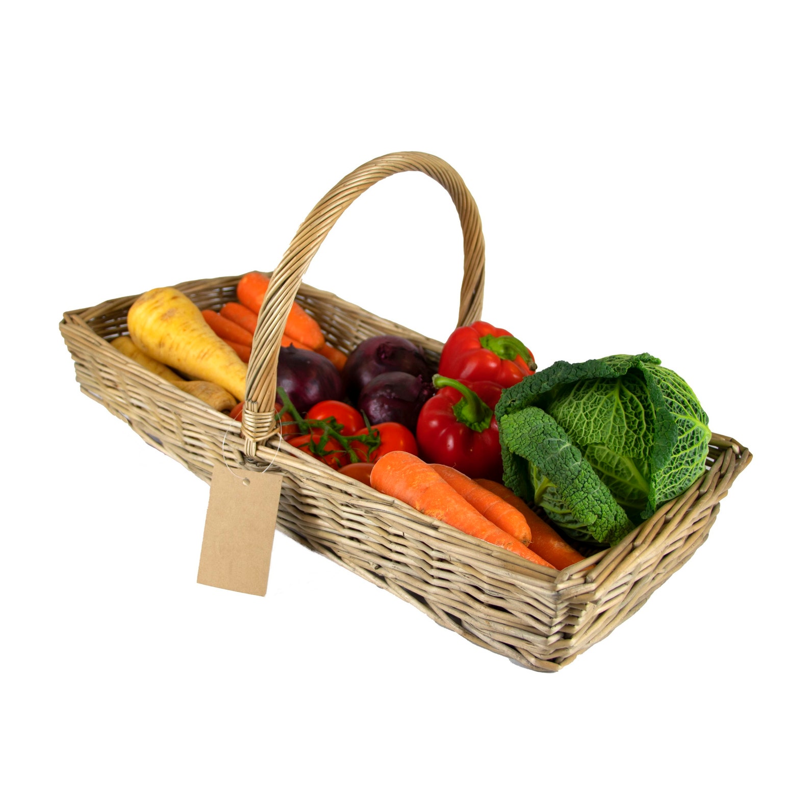 Willow Veg Trug Kew Gardening Basket Traditional Garden Trug Etsy UK