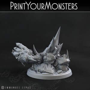Iceheart Lamproid 5 Versions | 3d Printed Miniature for Painting ...