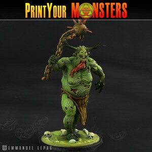 Guardian Plagues 2 Versions | 3d Printed Miniature for Painting, Tabletop Game, DnD, Pathfinder, Zombicide | PrintYourMonsters