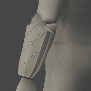 LOL arcane enforcer bracer armour STL for 3D printing