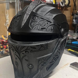 Iron companion space ninja helmet STL for 3D printing